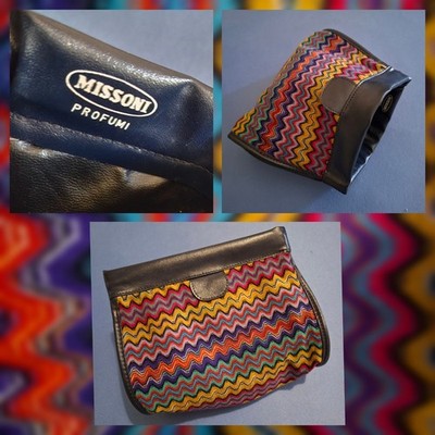  MINI BEAUTY CASE Tasche Damen Vintage 80er MISSONI Profumi.RAR