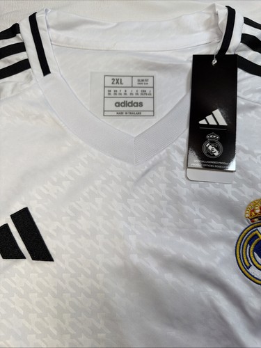 Real Madrid Jersey Home football Soccer shirt 2024 - 2025 Adidas Men Size 2xl