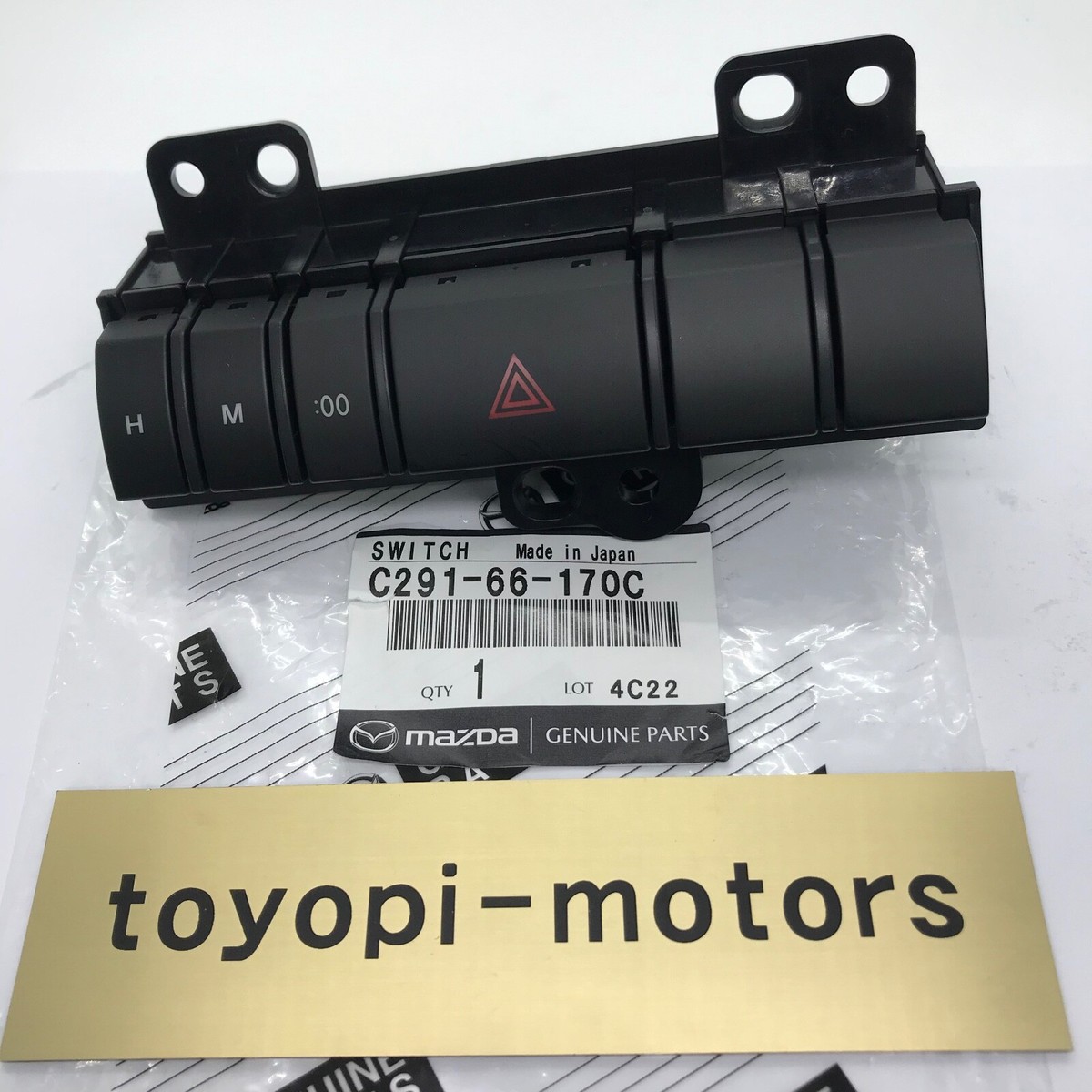 MAZDA Genuine Mazda5 Hazard Switch C291-66-170C NEW | eBay