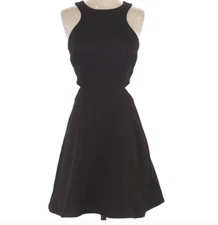 Club Monaco Cocktail Dress, Size 4, Black