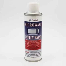 98QBP0302 Microwave Cavity Spray Paint, Snow White, 6 oz, QB Products