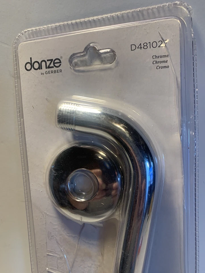 Brazo de ducha ángulo recto Danze D481027 15" - Caja abierta cromada Foto 2 de 4