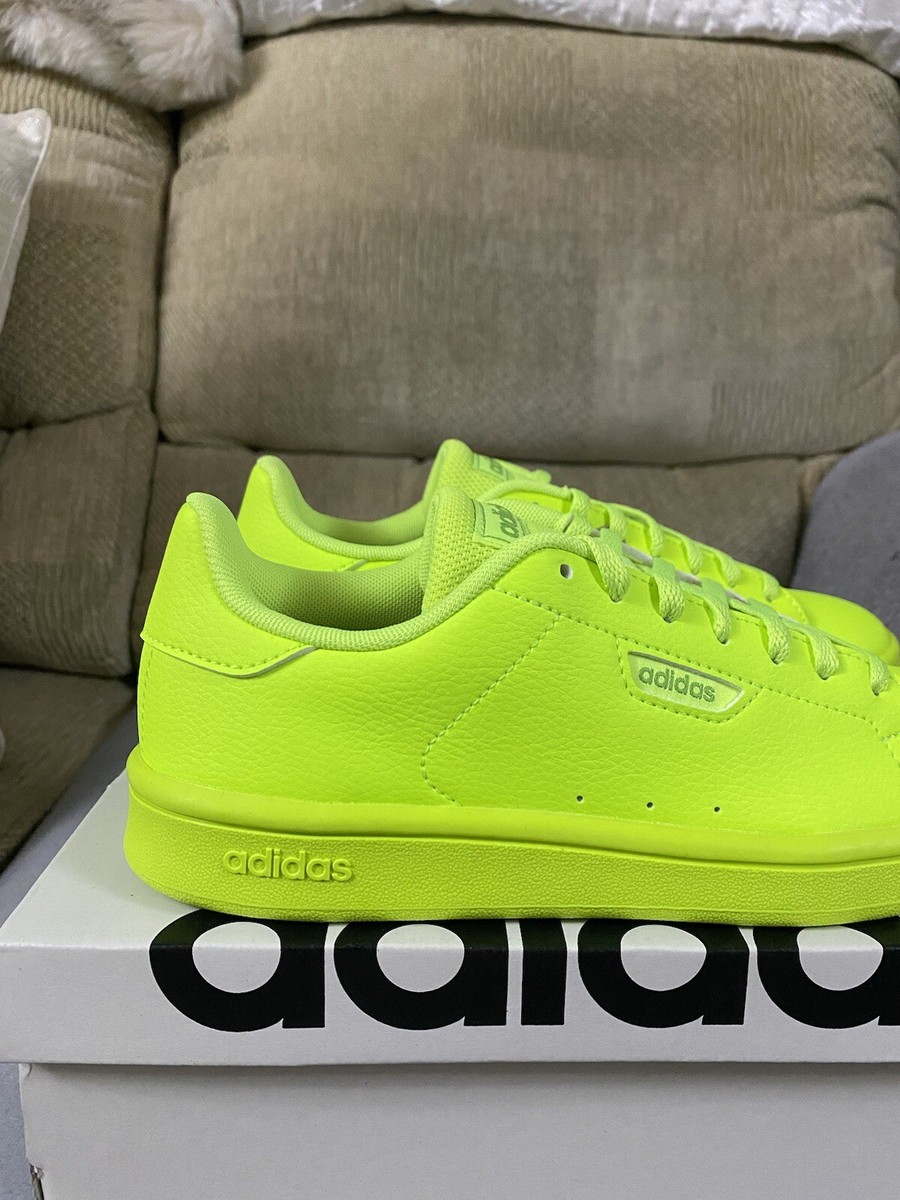 URBAN  Adidas Urban Court Neon Green Trainers Shoes BNIB Size 4uk Women's