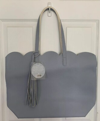 *NEW* Arcadia Sally Beauty Spring Petal BLUE Tote 314967 BEACH-WORK-SCHOOL-
