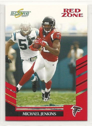 2007 Score - Red Zone - #73 - Michael Jenkins - Atlanta Falcons - #119/120 - 第 1/1 張圖片