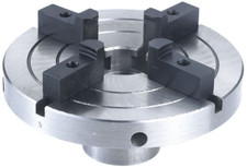 MANDRINO AUTOCENTRANTE PER TORNIO DA LEGNO 125 MM FERVI 4 GRIFFE REVERSIBILI