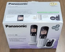 PANASONIC KX-TGC222 S DIGITAL CORDLESS ANSWERING SYSTEM - NEW OPENED BOX