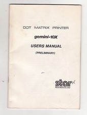 star lc10 printer