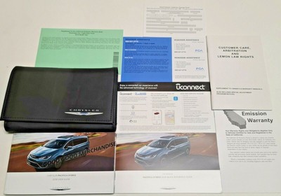2018 CHRYSLER PACIFICA HYBRID OWNERS MANUAL LIMITED TOURING PLUS V6