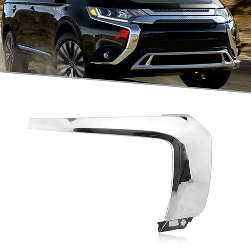 Right Front Bumper Moulding Cover Trim Middle For Mitsubishi Outlander 2016-2020 - Picture 2 of 14