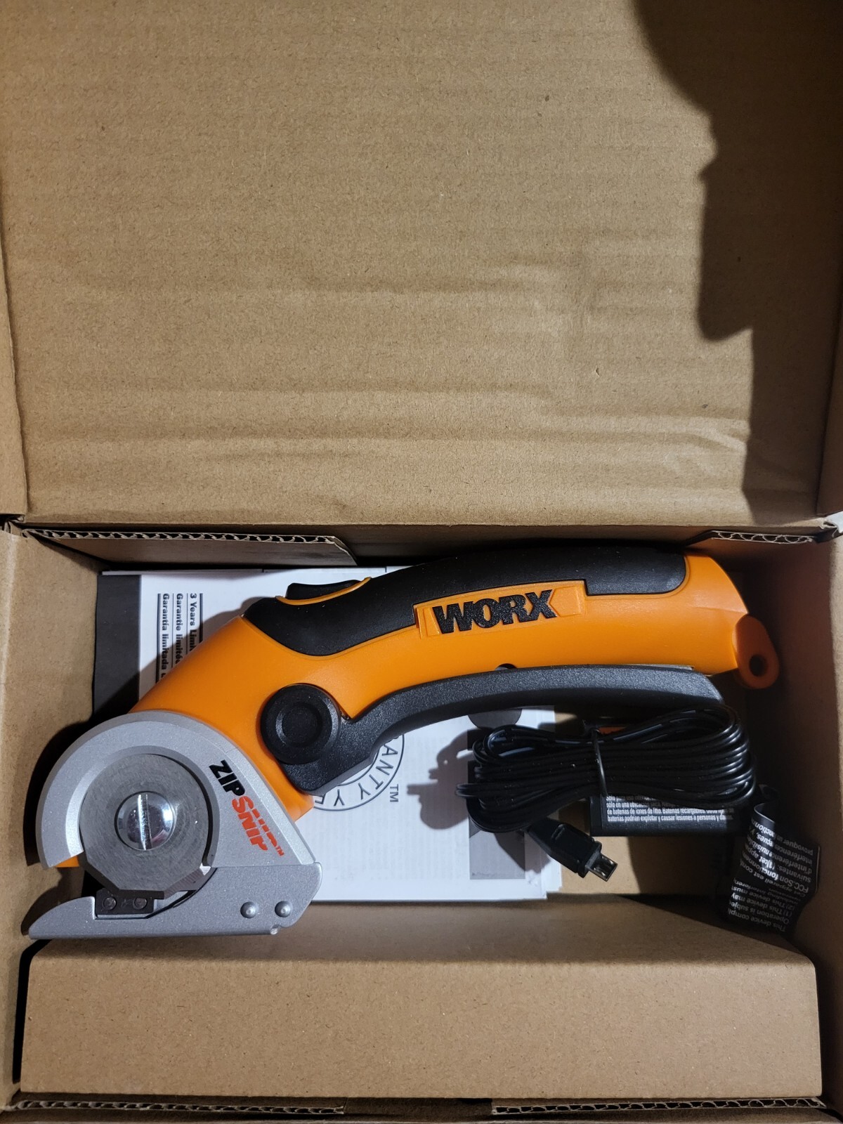 Worx 4V ZIPSNIP Cordless Electric Scissors eBay