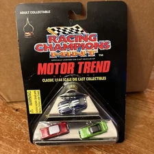 Racing Champions 1997 - MOTOR TREND MAGAZINE 3-PACK 1/144 Scale Diecast