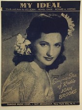 My Ideal Leo Robin Newell Chase Richard Whiting Vintage Sheet Music 1940