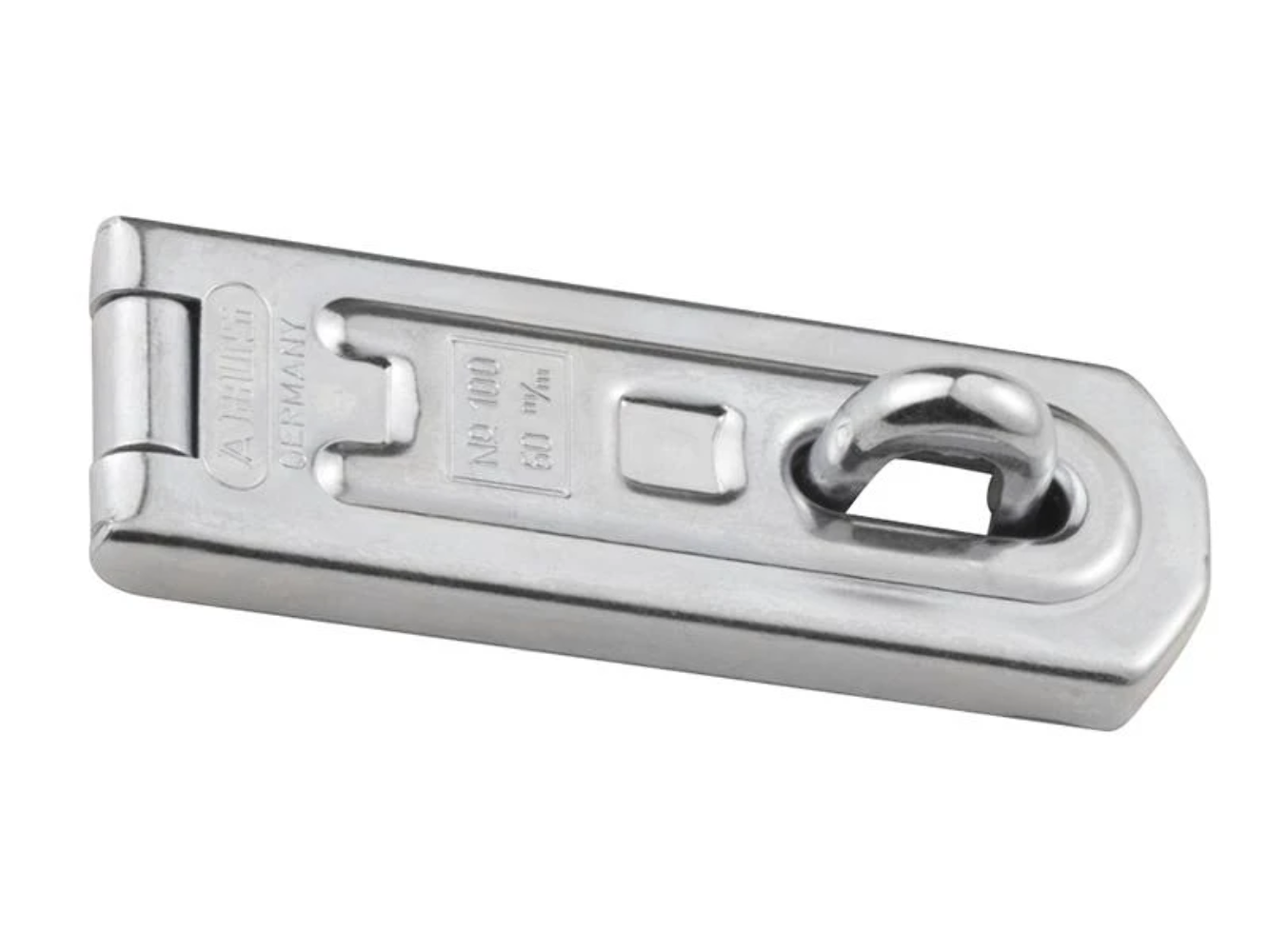 Abus Mechanical 100/60 Hasp & Staple 60Mm ABU10060S