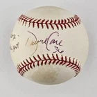 David Cone Signed & Inscribed Baseball. New York Yankees. JSA