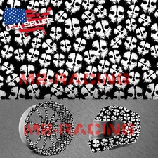 19"x38" Hydrographic Film Hydro Dipping Water Transfer Horror Skull Evil #17