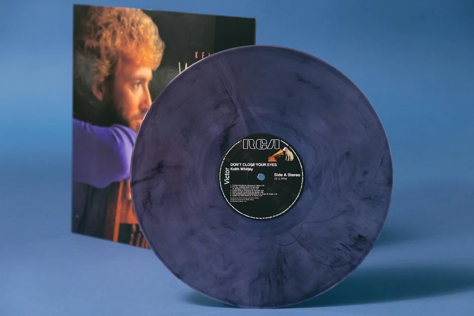 KEITH WHITLEY DON'T CLOSE YOUR EYES VINYL NEW! LIMITED 180GM LAVENDER MARBLE LP! - Image 3 of 4