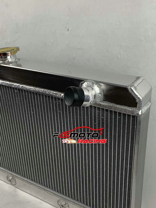 Radiador de aluminio para Pontiac Tempest LeMans 1961-1963 1962 motor L4 V8 6163 Foto 3 de 4