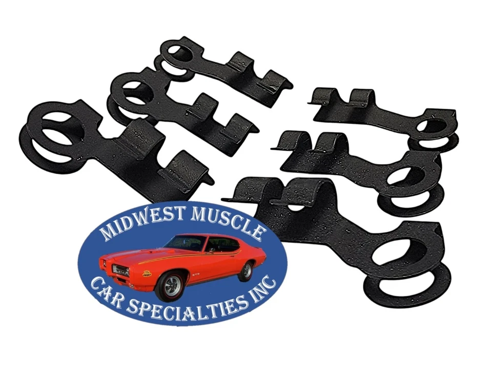 Juego de 12 clips de acoplamiento de palanca de cambios de transmisión de varilla de acelerador de carburador GM GMC B63 Foto 4 de 4