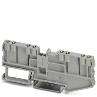 2Pcs 3061208  DIN Rail Terminal Blocks ST 2,5-QUATTRO/4P-F