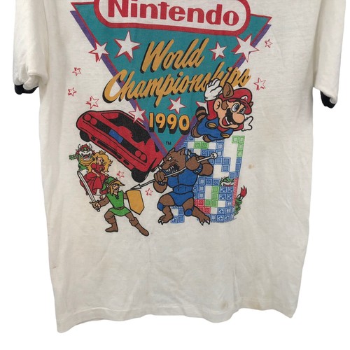 VTG Nintendo 1990 World Championships Original Licensed T Shirt Size Medium - Picture 3 of 22