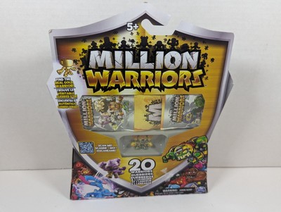 New Million Warriors 20 Pack Blind Bags Box With Launcher Christmas Gift