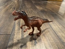 Unbranded Ceratosaurus Dinosaur Toy Figure - Brown/Black, 6.5  x 3.5  