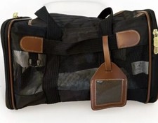 Sherpa Original Deluxe Pet Carrier Medium Airline Approved Soft Travel Bag Black