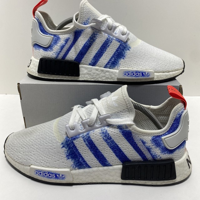 nmd stencil blue