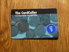 THE CARDCALLER INTERNATIONAL PHONE CARD (144) 