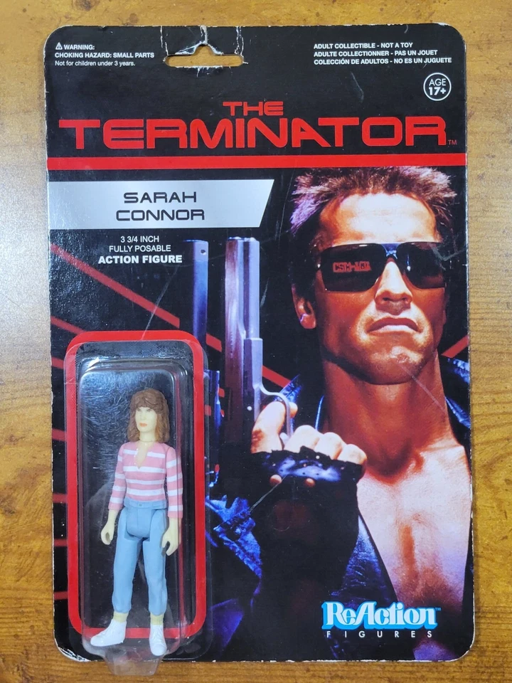 Фигурки Funko X Super 7 ReAction The Terminator 4 дюйма САРА КОННОР 2013 г., новые - Изображение 4 из 4
