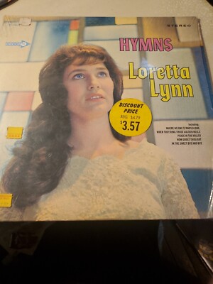 Loretta Lynn ''Hymns'' 1965 LP, Nice VG1980's-era Pressing on MCA #MCA-5