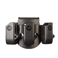 Orpaz Triple Mag Pouch comp w/ H&K VP9 Magazine Holster 0.40 9mm w/Paddle