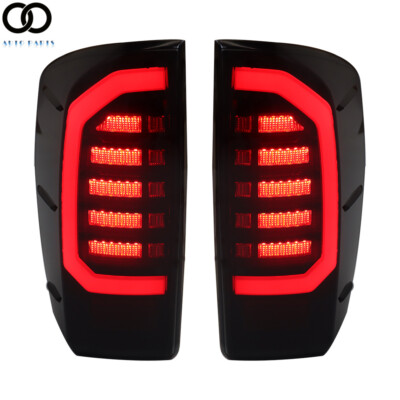 For 2016-2021 Toyota Tacoma Driver&Passenger Side Smoked Black