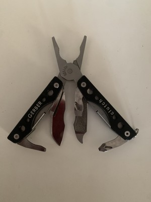 Gerber Clutch Mini Multi Tool Pliers Black In Good Condition