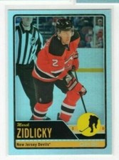 Marek Zidlicky 12-13 O-Pee-Chee OPC Rainbow Foil #387 New Jersey Devils