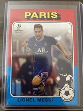 2021-22 Topps UEFA Champions League LIONEL MESSI 1975 Retro #75-14