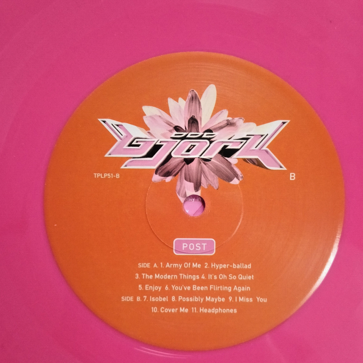 Björk ~ Post ~ RARE Mispress Pink Vinyl LP 1995 EX | eBay UK