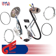 Side+Rear Diesel Pickup Sending Unit Metal Tank for 94-97 Ford F250 F350 7.3L us