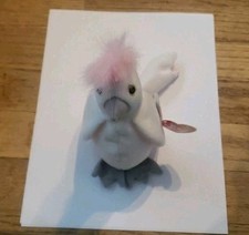 TY Beanie Baby Kuku the Cockatoo TAG ERRORS RARE RETIRED 1997 1998 Mint NEW