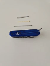 Victorinox SwissChamp 91mm Swiss Army Knife Blue- 8 layers - Magnifying Glass
