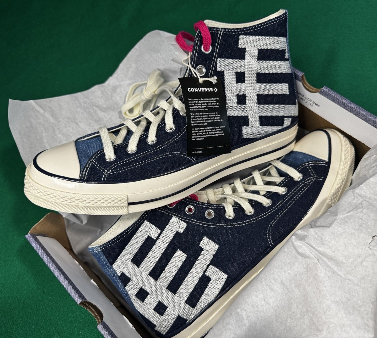 【よっちとぱん君　】CONVERSE Chuck Taylor 70s Converse x Eric Emanuel Chuck Taylor 70 Denim Collab A19037C-410