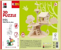 "1 Bis 40X Marabu Kids 3D Puzzle \"Baumhaus\", 37 Teile - Spare Bis Zu 52%"