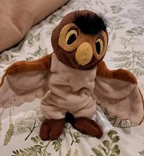 Vintage Walt Disney Company Store Owl Winnie the Pooh Bean Bag Plush 7  Toy