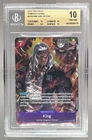 King 2022 One Piece Romance Dawn #OP01-096 Alternate Art BGS 10