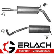 Auspuffanlage für Seat Ibiza IV Fabia III Skoda VW Polo 1.0 Auspuff 9221