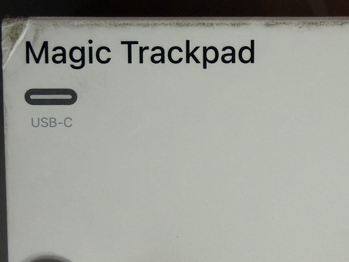 Magic Trackpad（USB-C） A3120 NEW Apple Magic Trackpad Multi-Touch Surface (USB-C) - Wireless
