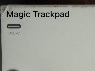 NEW Apple Magic Trackpad Multi-Touch Surface (USB-C) - Wireless