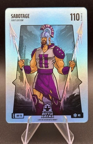 Bo Jackson Battle Arena Update- SABOTAGE "Domantas Sabonis" Blue BF Ice #BLBF-78