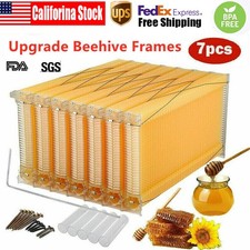 7x Auto Draining Beehive Frames Honey Plastic Beehive Frames fit Auto Beehives